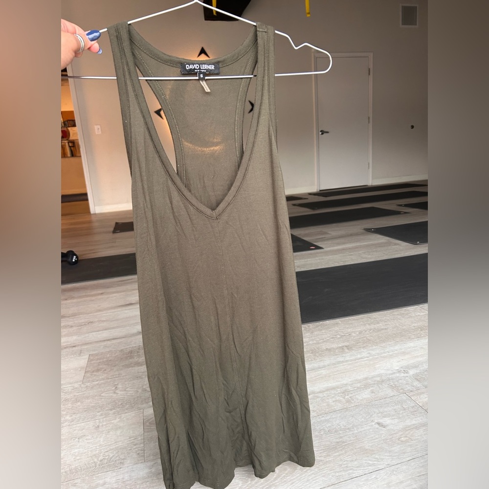 David Lerner army green tank